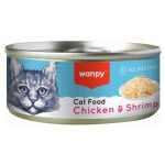 کنسرو گربه ونپی با طعم مرغ و ماهی کاد 95 گرم Wanpy Canned