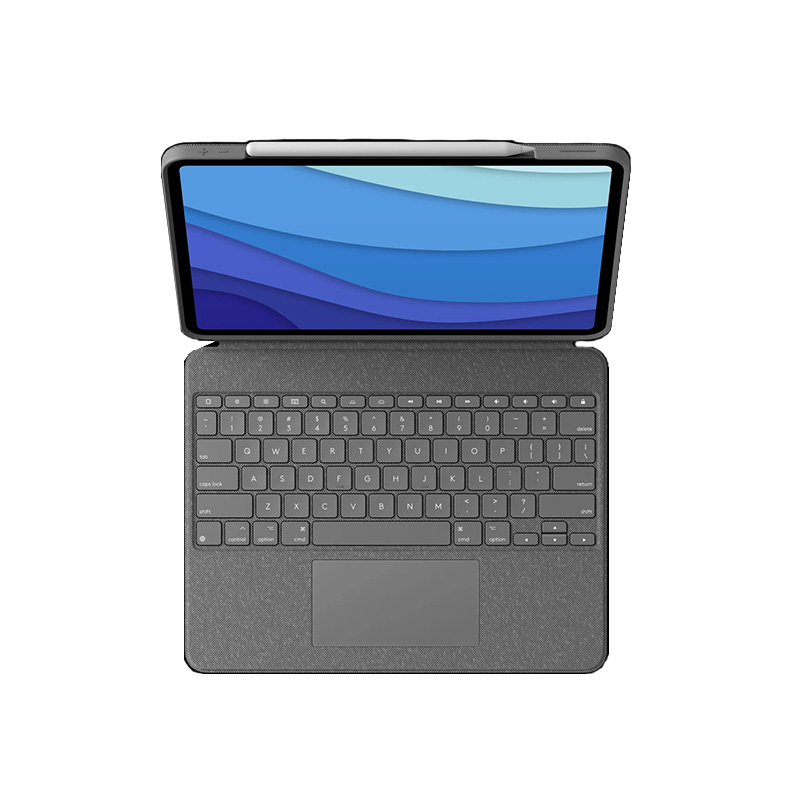کیبورد کاور بی‌سیم لاجیتک مدل Logitech Combo Touch For Ipad Pro 12.9 5th