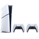 کنسول بازی دو دسته پلی استیشن 5 سونی مدل Sony PlayStation 5 Slim Digital همراه با بازی