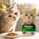 بستنی گربه بایولاین طعم بونیتو 5 عددی Bioline Creamy