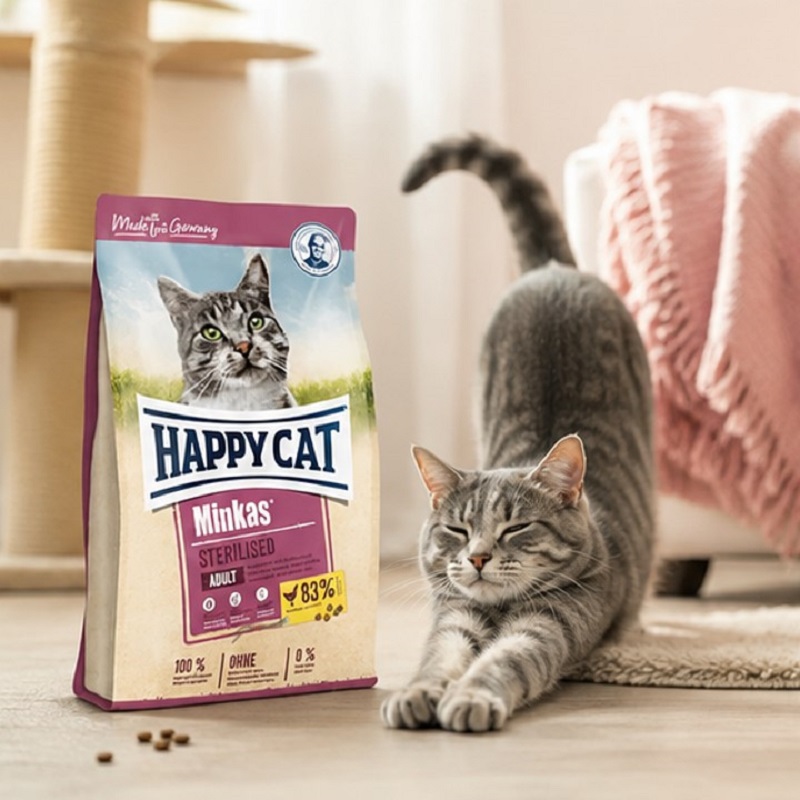 غذای خشک گربه هپی کت عقیم 1 کیلوگرم Happy Cat Food