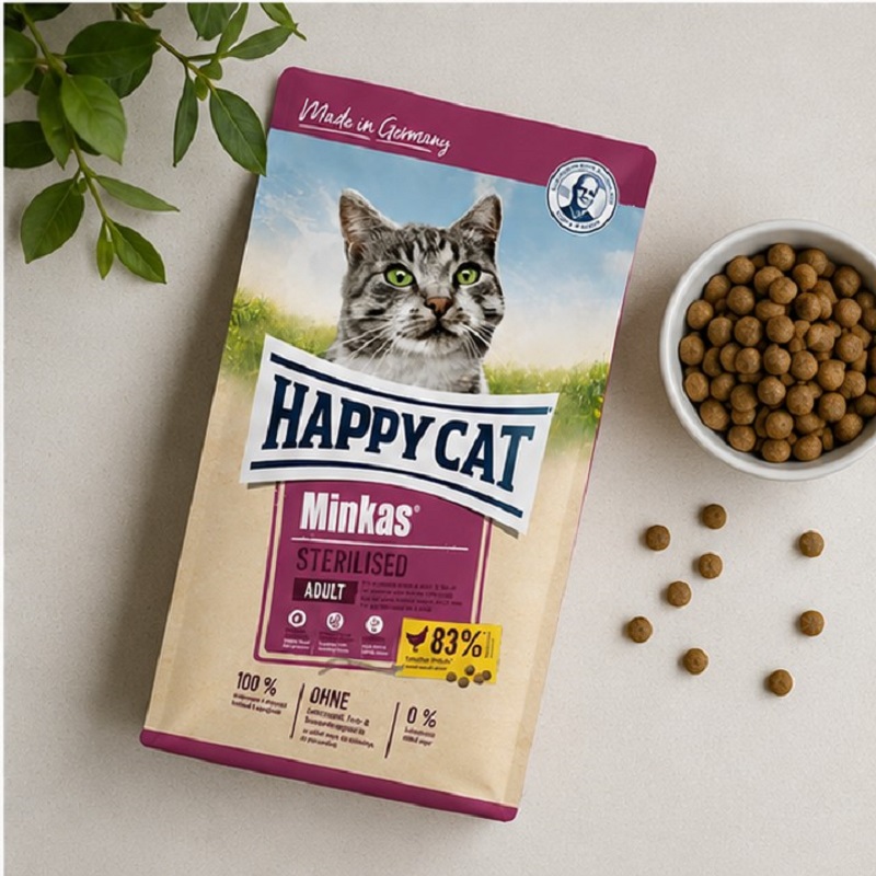 غذای خشک گربه هپی کت عقیم 2 کیلوگرم Happy Cat Food