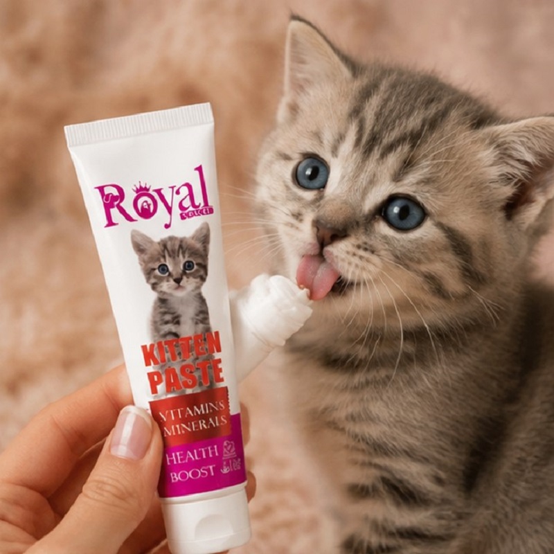 خمیر مولتی ویتامین بچه گربه رویال کوکو 100 گرم Royal Coco Paste