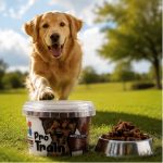تشویقی سگ پرو ترین نوریش پت با طعم جگر گوسفند و پنیر 140 گرم Nourish Pet Snack