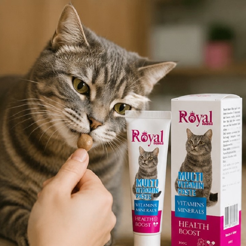 خمیر مولتی ویتامین گربه رویال کوکو 100 گرم Royal Coco Paste