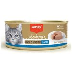 کنسرو گربه گورمت ونپی با طعم گوشت بره 85 گرم Wanpy Canned