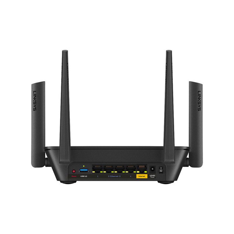 روتر سه بانده لینکسیس مدل Linksys Mesh Wifi 5 Router, Tri-Band, 3,000 Sq. ft Coverage, 25+ Devices, Supports Guest WiFi, Parent Control, 3.0Gbps (AC3000) MR9000