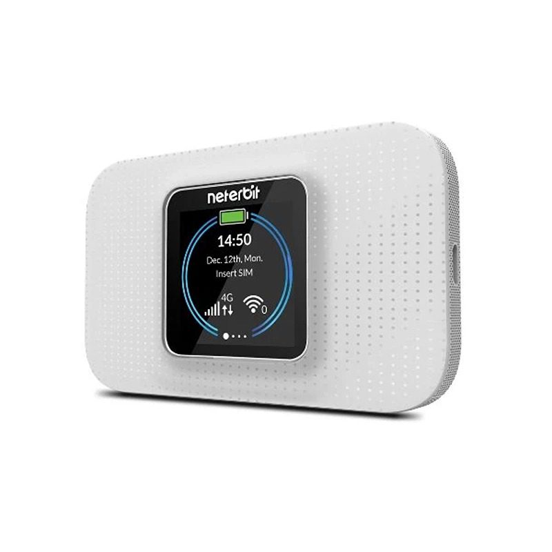 مودم LTE قابل حمل نتربیت مدل NWR-940X به همراه سیم کارت شاتل 60 گیگ شش ماهه