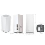 روتر دو بانده لینک سیس مدل Linksys MX5500 VELOP AX5400 + WiFi 6