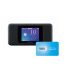 مودم 4.5G قابل حمل یوکیو هوآوی مدل Speed Wifi Next W06 به همراه سیم کارت شاتل با بسته 1 گیگ یک ماهه