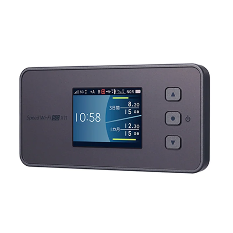 مودم روتر 4G/5G قابل حمل ان ای سی مدل Speed Wi-Fi 5G X11 به همراه سیم کارت آسیاتک 30 گیگ سه ماهه