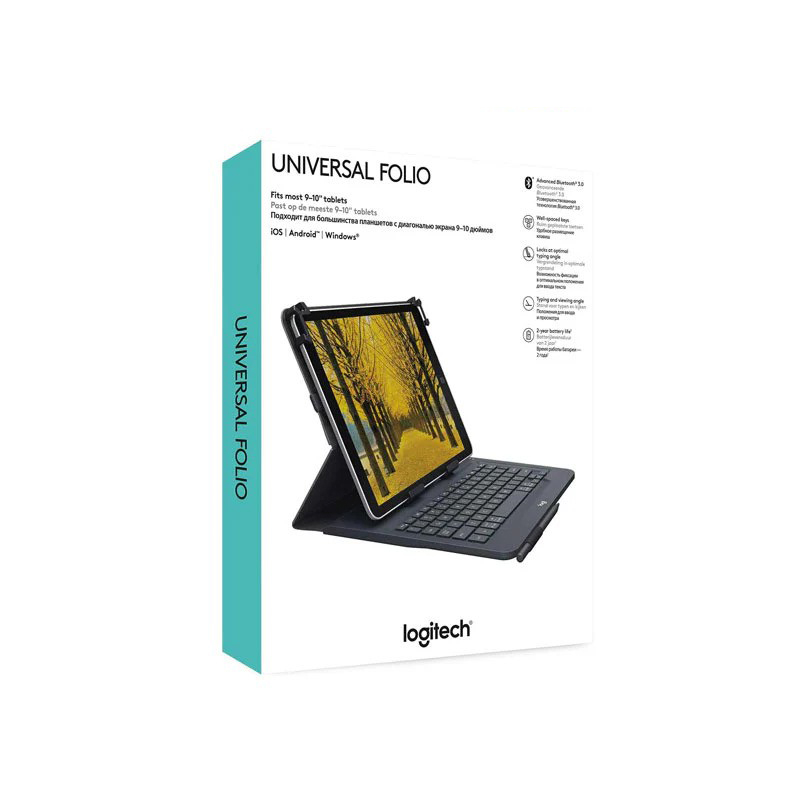 کیف و کیبورد بی سیم لاجیتک مدل LOGITECH UNIVERSAL FOLIO