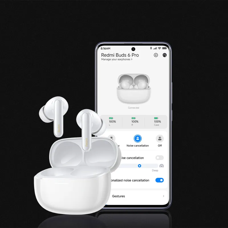 هدفون بلوتوثی شیائومی مدل Redmi Buds 6 Pro