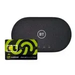 مودم 4.5G قابل حمل آلکاتل مدل BT71 به همراه سیم کارت 360 درجه مبین نت با بسته 100 گیگ شش ماهه