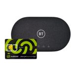 مودم 4.5G قابل حمل آلکاتل مدل BT71 به همراه سیم کارت 360 درجه مبین نت با بسته 100 گیگ شش ماهه