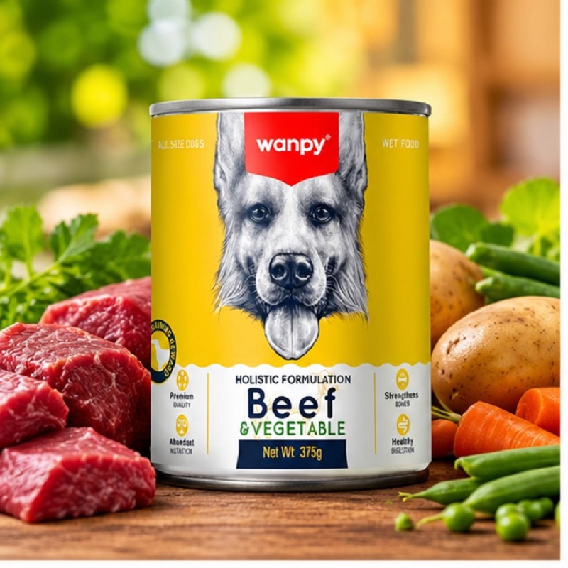 کنسرو سگ ونپی 375 گرم Wanpy Food 375gr