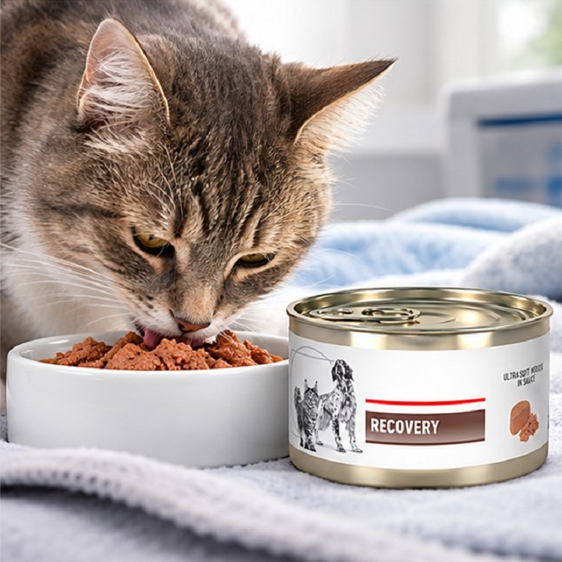 کنسرو ریکاوری سگ و گربه رویال کنین 195 گرم Royal Canin Food