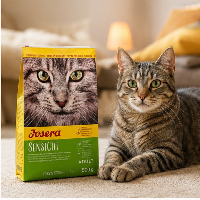 غذای خشک گربه بالغ جوسرا سنسی کت 500 گرم Josera sensicat