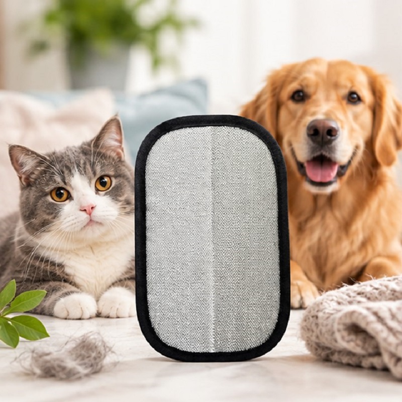 دستکش پرزگیر موی سگ و گربه Gloves Dog and cat