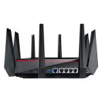 روتر حرفه ای گیمینگ بی‌ سیم سه باند ایسوس مدل ASUS RT-AC5300