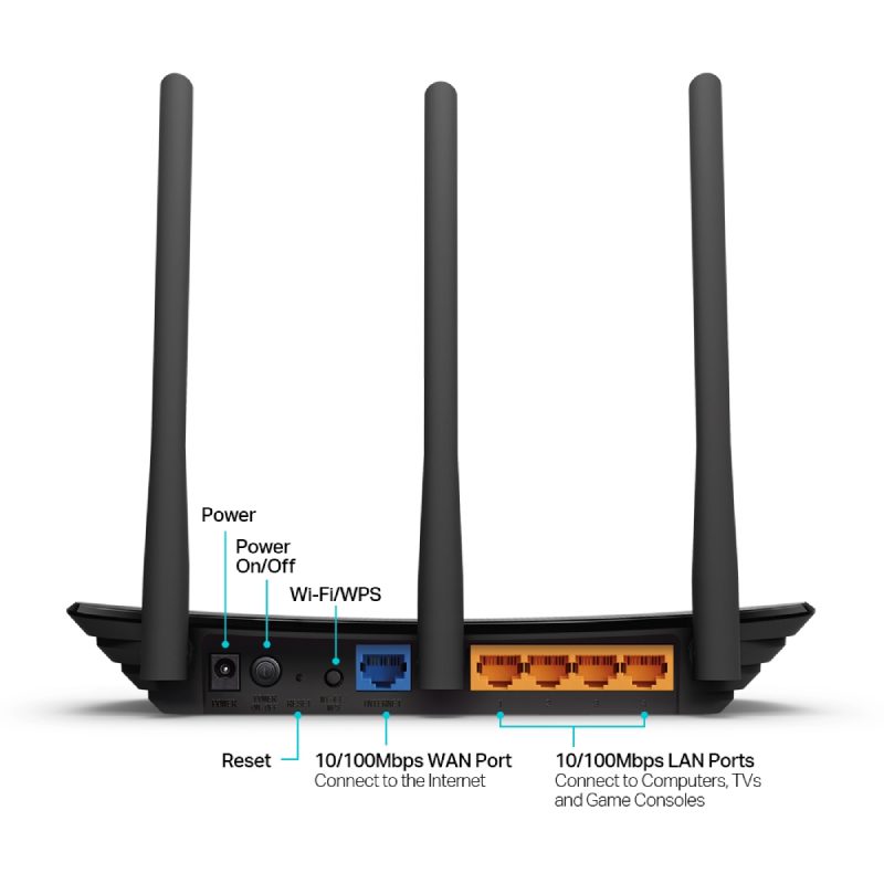 روتر بی سیم تی پی لینک 450Mbps مدل TL-WR940N