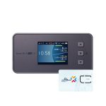 مودم روتر 4G/5G قابل حمل ان ای سی مدل Speed Wi-Fi 5G X11 به همراه سیم کارت آسیاتک 30 گیگ سه ماهه