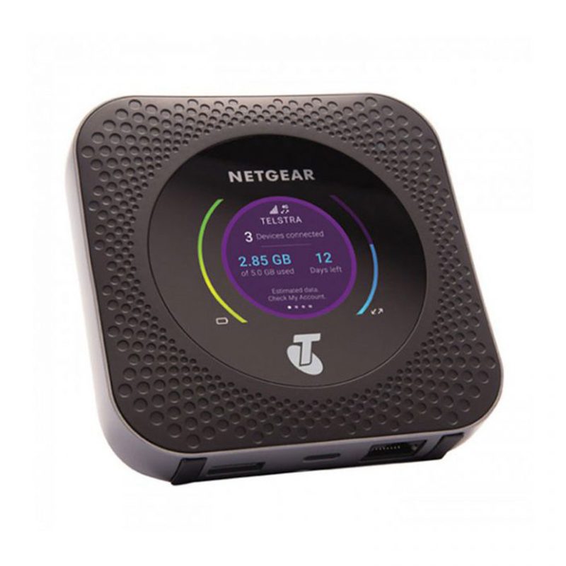 مودم 4.5G قابل حمل لن دار نتگیر مدل Nighthawk M1 MR1100 CAT16 با قابلیت آنتن خارجی و تجمیع فرکانس