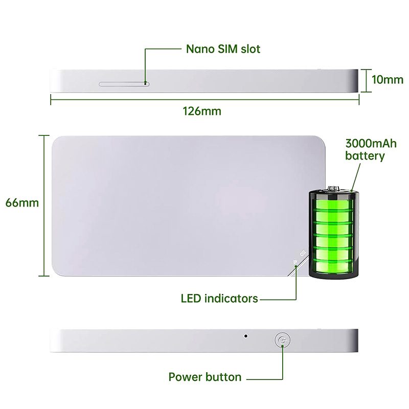 مودم 3G/4G قابل حمل کلود ایر هوآوی مدل U3 به همراه سیم کارت 360 درجه مبین نت با بسته 100 گیگ شش ماهه