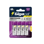 باتری قلمی گیگاسل مدل Max Power R6-4 باتری قلمی گیگاسل مدل Max Power R6-4