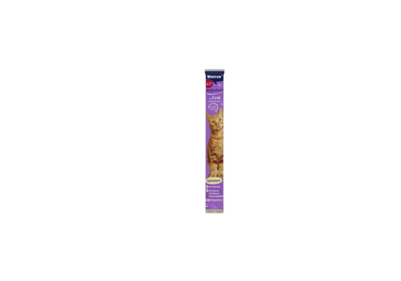 بستنی گربه وینستون طعم گوشت گاو و پنیر وزن 30 گرم بسته 2 عددی Winston Cat Ice Cream