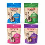 تشویقی گربه اسنکی کرانچ در 4 طعم 240 گرم Snacky Crunch