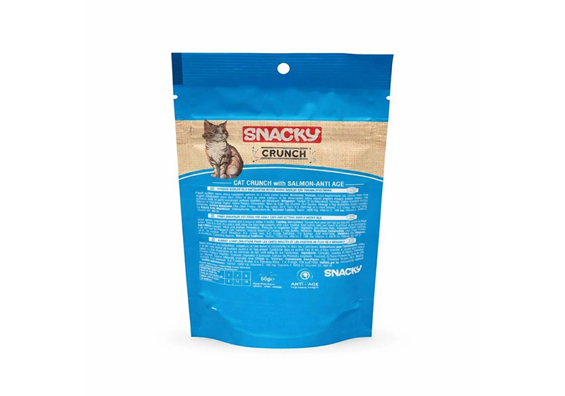 تشویقی گربه اسنکی کرانچ در 4 طعم 240 گرم Snacky Crunch