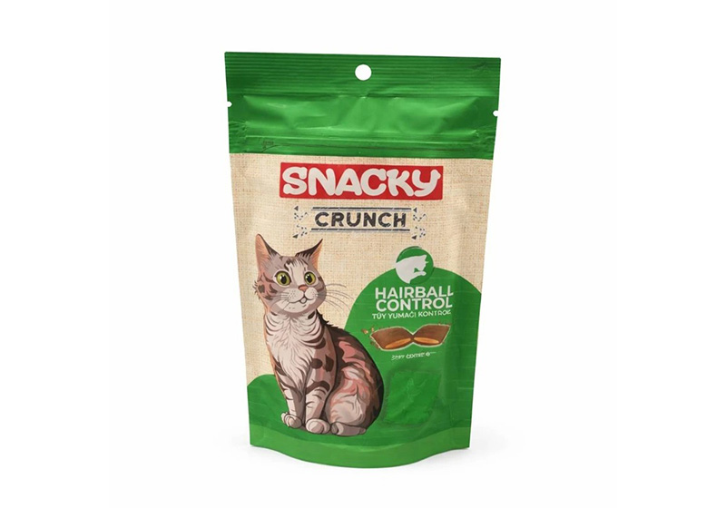 تشویقی گربه اسنکی کرانچ در 4 طعم 240 گرم Snacky Crunch