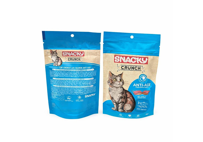 تشویقی گربه اسنکی کرانچ مدل Snacky Crunch Anti-Age طعم سالمون وزن 60 گرم