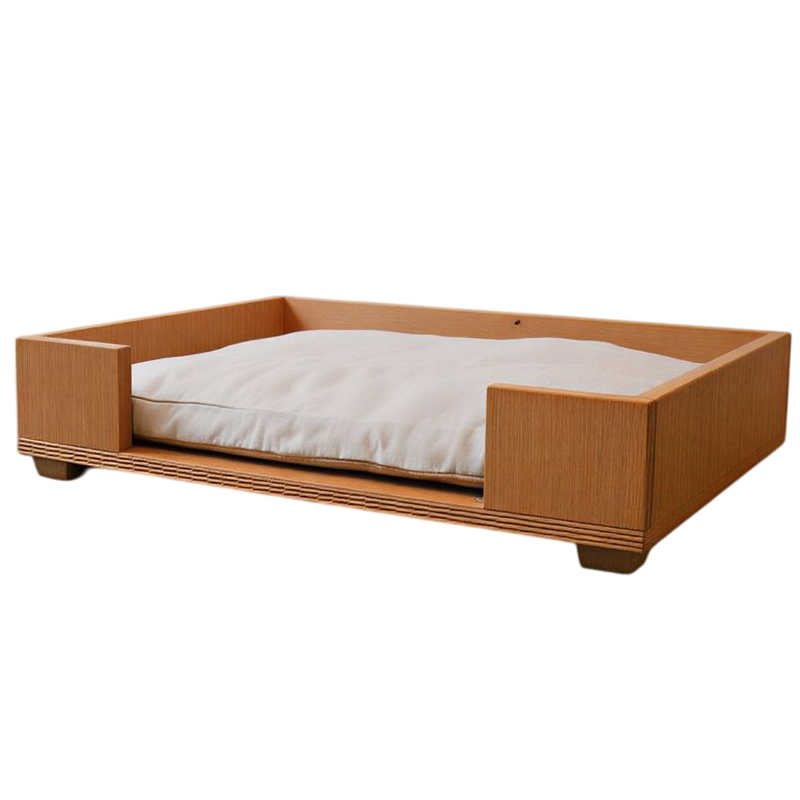 تخت چوبی سگ و گربه مدرن مدل 1130 Pet Bed
