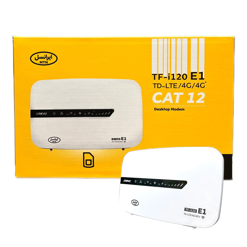 مودم 4G/4.5G/TD-LTE ایرانسل آنلاک مدل TF-i120 E1