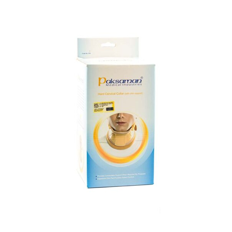 گردنبند طبی سخت چانه دار پاک سمن مدل 039
