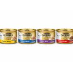 کنسرو گربه گورمت 4 طعم 340 گرم Gourmet Canned