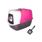 ظرف خاک مسقف جورج به همراه بیلچه Cat litter box
