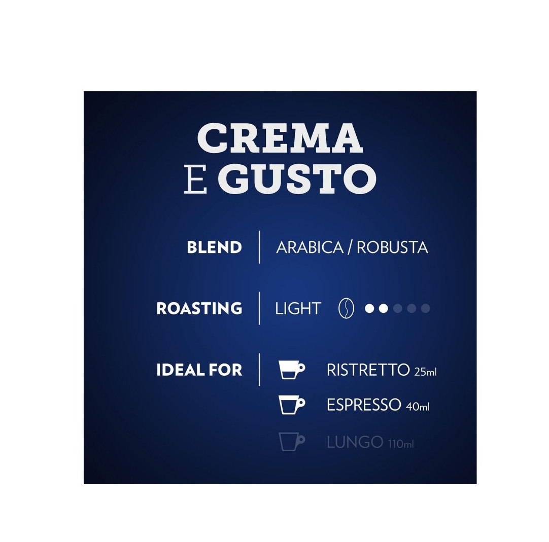 کپسول قهوه لاوازا کرما گوستو کلاسیکو شدت 12 Lavazza Crema gusto classico