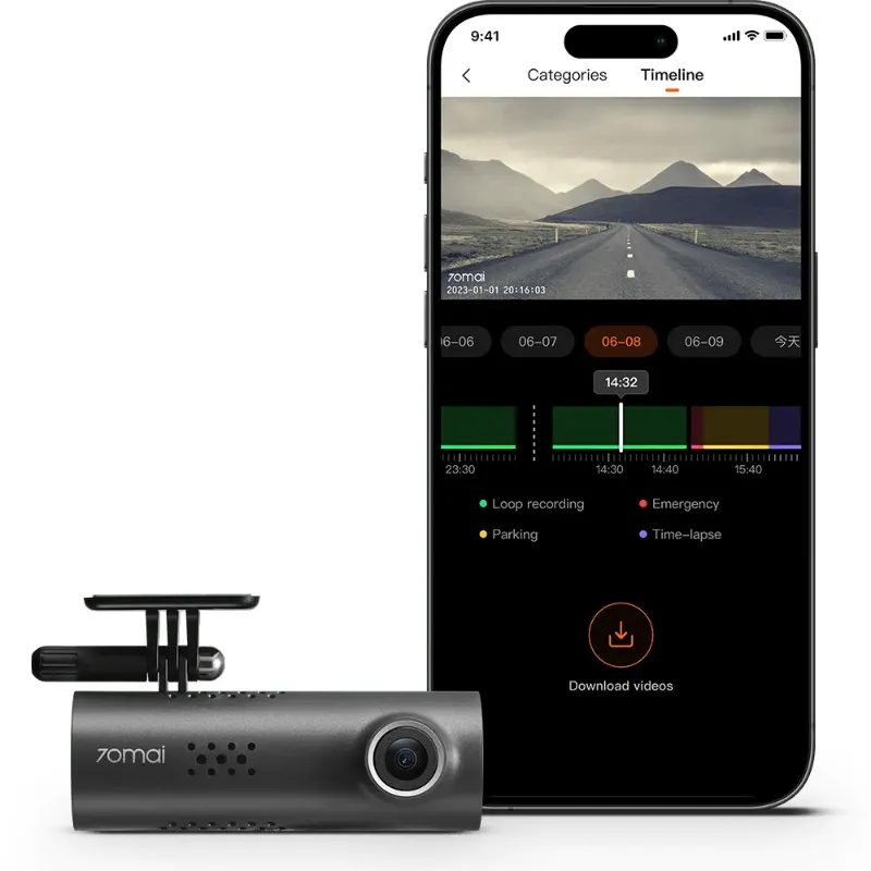 دوربین ثبت وقایع خودرو آزدوم مدل M200