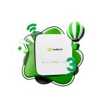 مودم 4G/4.5G مبین نت مدل MN4400 به همراه سیم کارت 360 درجه 100 گیگابایت اینترنت شش ماهه