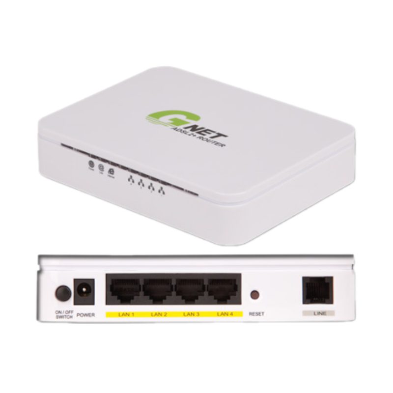 مودم روتر  ADSL2 بی سیم جی نت مدل  G-net AD1504