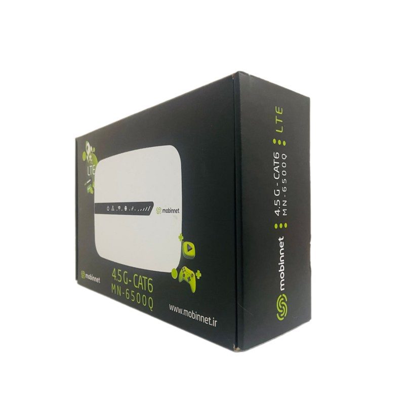 مودم 4G/4.5G مبین نت مدل MN6500Q به همراه سیم کارت 360 درجه مبین نت با 100 گیگابایت اینترنت شش ماهه