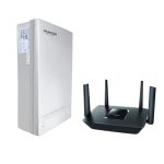 مودم فضای باز TD-LTE/4G ایر مستر مدل AirMaster 3000M CARIN به همراه روتر بی سیم لینک سیس مدل EA8300