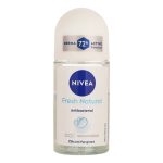 رول ضد تعریق زنانه نیوآ NIVEA Fresh Natural آنتی باکتریال 50ml