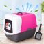 ظرف خاک مسقف جورج به همراه بیلچه Cat litter box