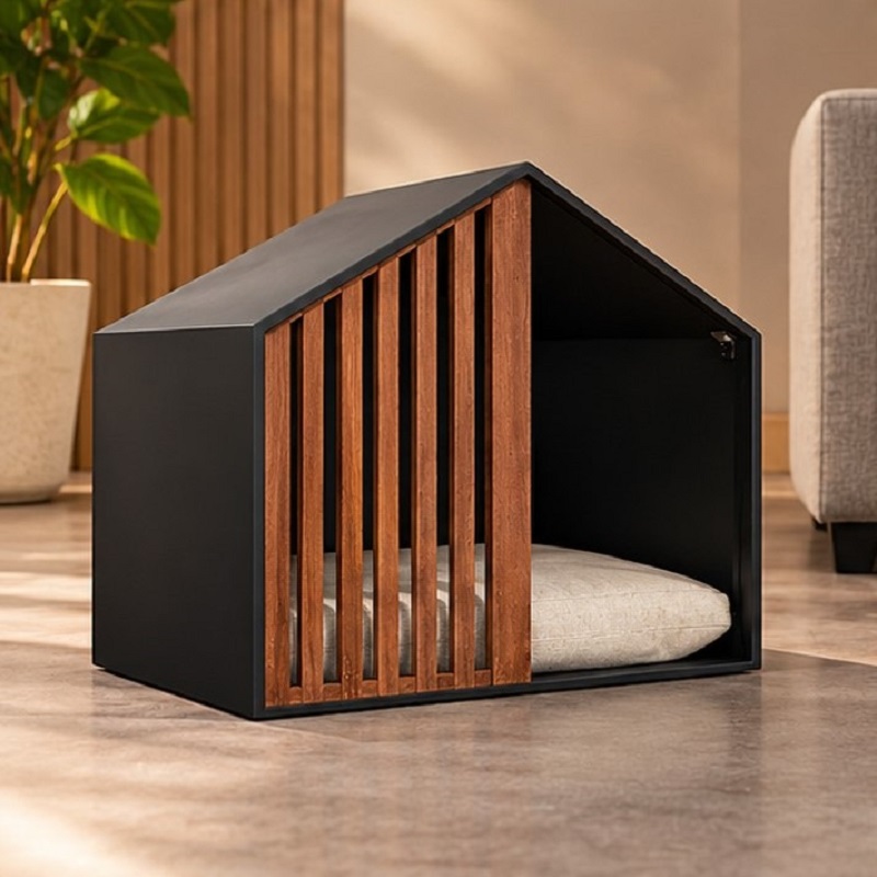 خانه چوبی گربه و سگ مدرن مدل 1133 Pet House