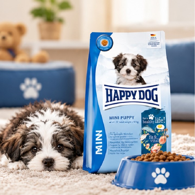 غذای خشک توله سگ نژاد کوچک هپی داگ 2 کیلوگرم Happy Dog Food