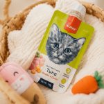 پودینگ گربه ونپی با طعم مرغ و ماهی‌ تن و هویج 90 گرم Wanpy Pudding